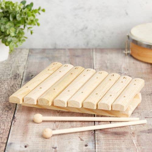 Xylophone en bois Zibo (8 notes) pour la vente par Carved Culture