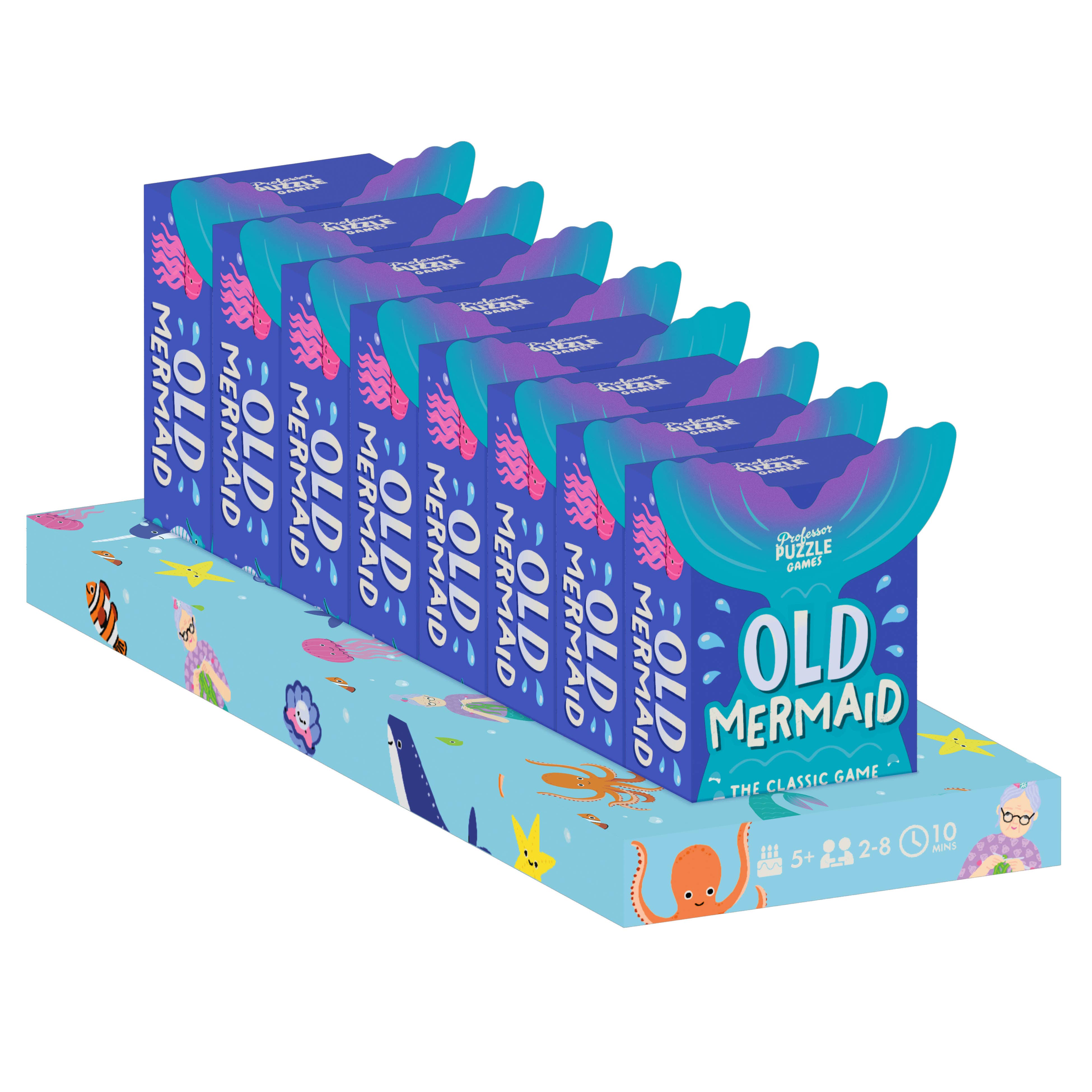 Professor Puzzle USA, Inc. - Wholesale Card Game - Old Mermaid (D.8)2