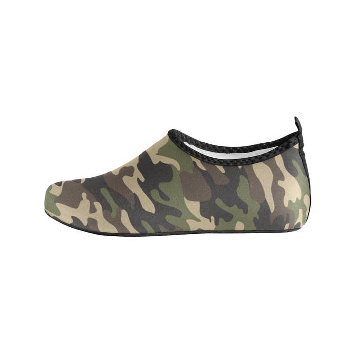 Camouflage Men's Slip-On Water Shoes for wholesale by Pioneer Kitty Market