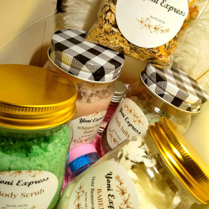 Gommages pour le corps pour la vente par Yoni Express LLC