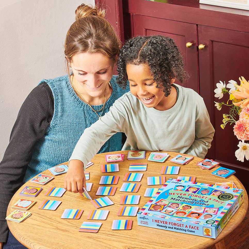 eeBoo - Wholesale Brain Game - Kids - I Never Forget a Face Memory & Matching Game4