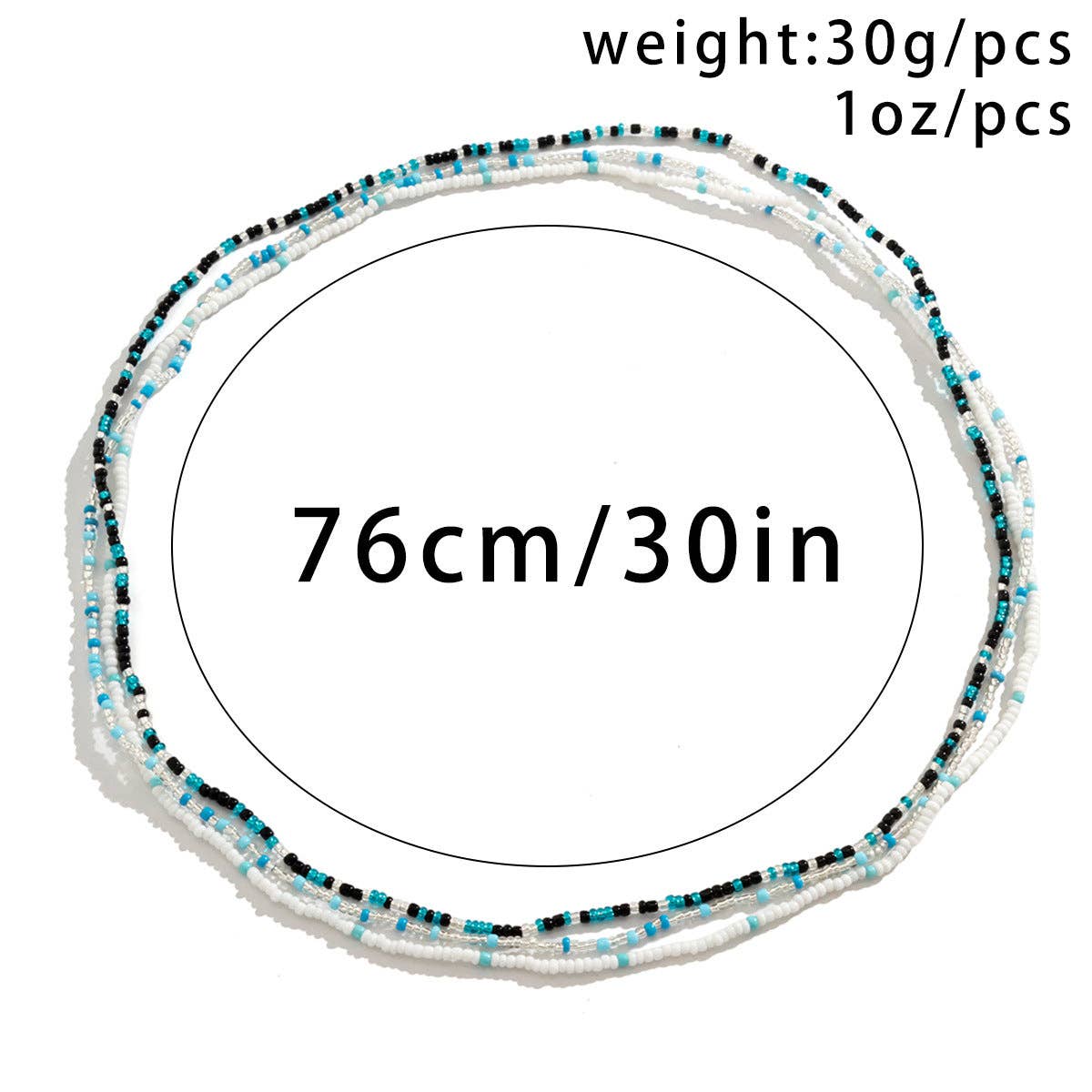 Dipped Shop - Wholesale Face/Body Chain - Bead Sexy Layered Waist Chain DPJYD1331