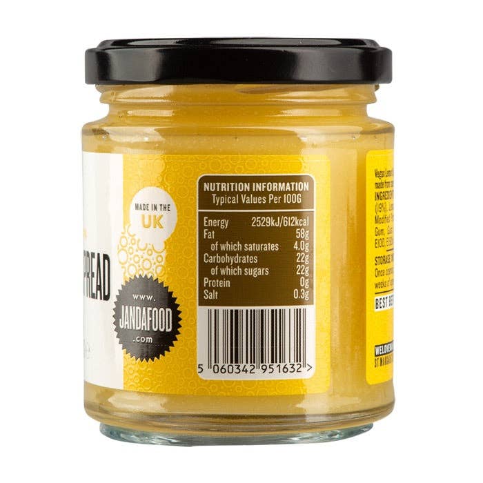 Welovemanfood Ltd – wholesale Jam/jelly – Vegan Lemon Spread2