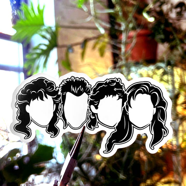 Lost Boys Die Cut Sticker for wholesale by Rainbow Unicorn Birthday Surprise