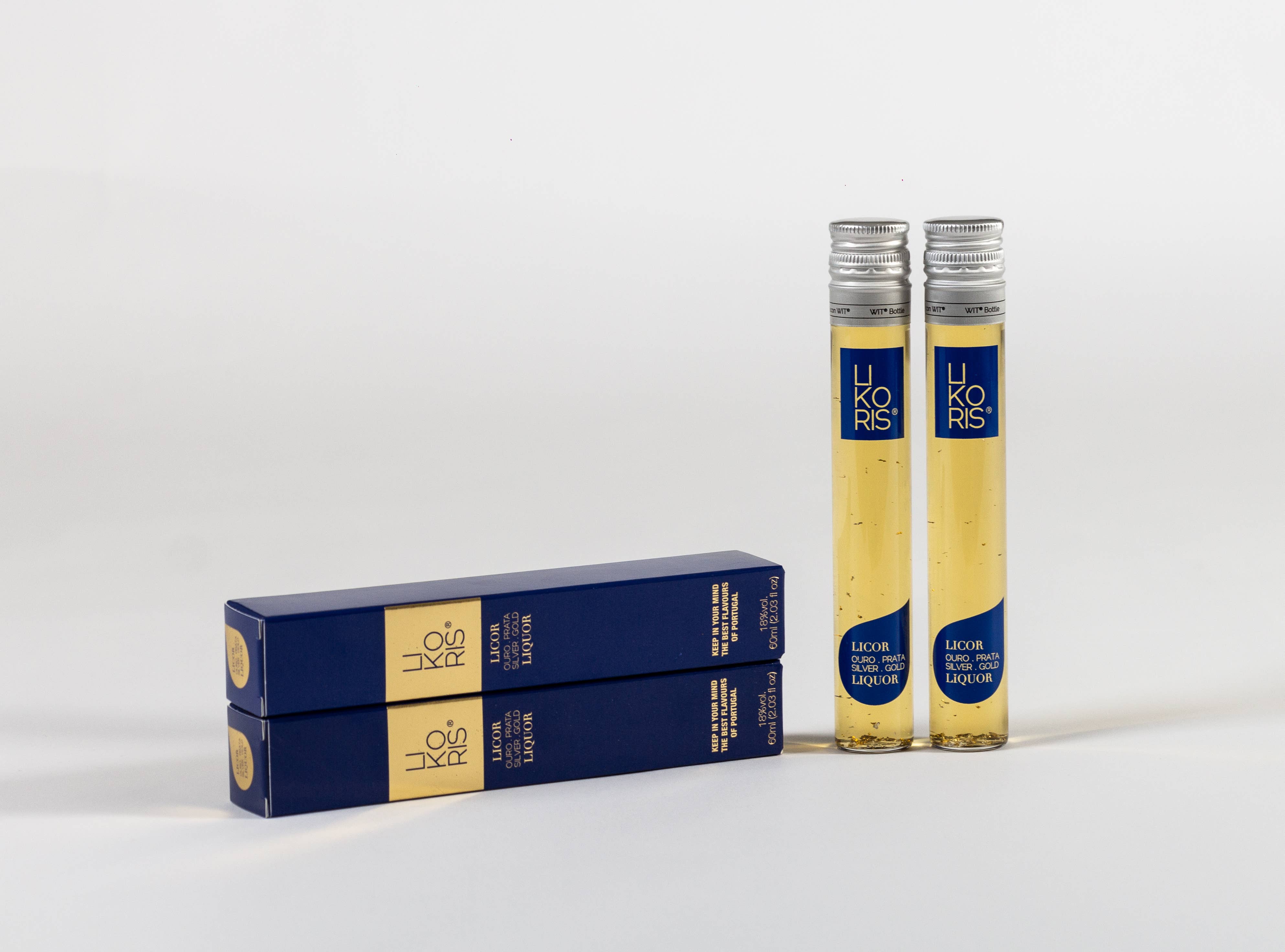 LIKORIS - Wholesale Liqueur - Likoris® Liquor with Gold and Silver 6 CL1