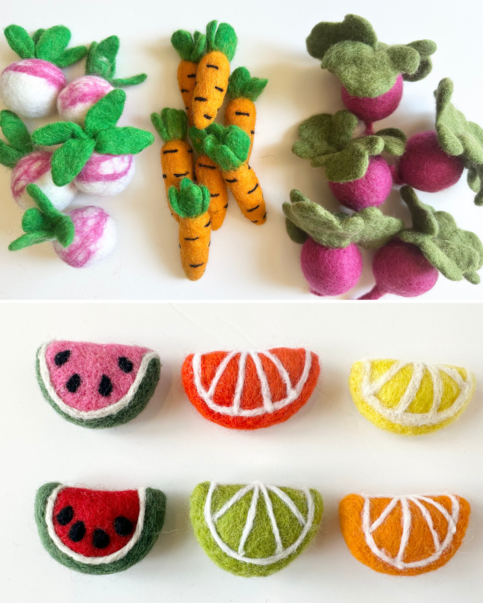 Wool Jamboree - Wholesale Toy Set - Kids - Felted Wool Play Food8