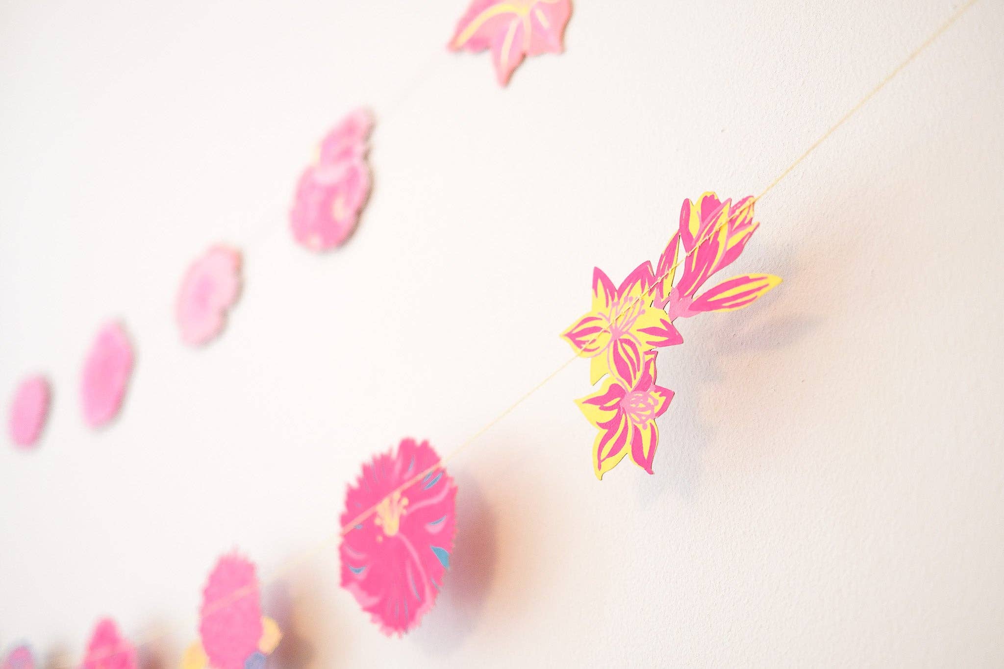 East End Press - Vente Fanion/guirlande - Guirlande Cousue de Jardin d'Été13