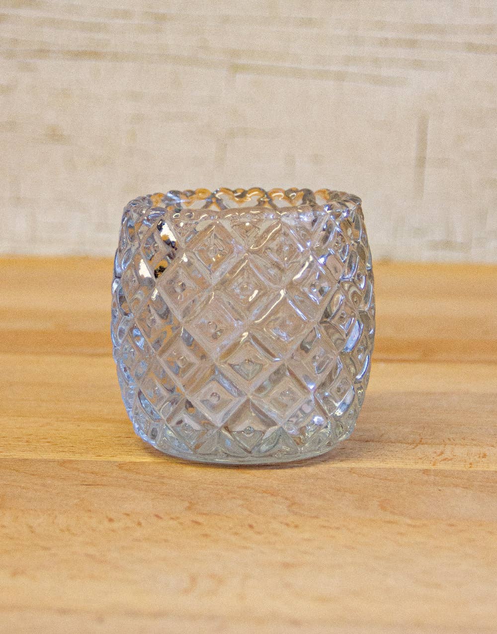 Warm Glow Candle Company - Wholesale Candle Holder - Votive Cup - Crystal Cut Glass