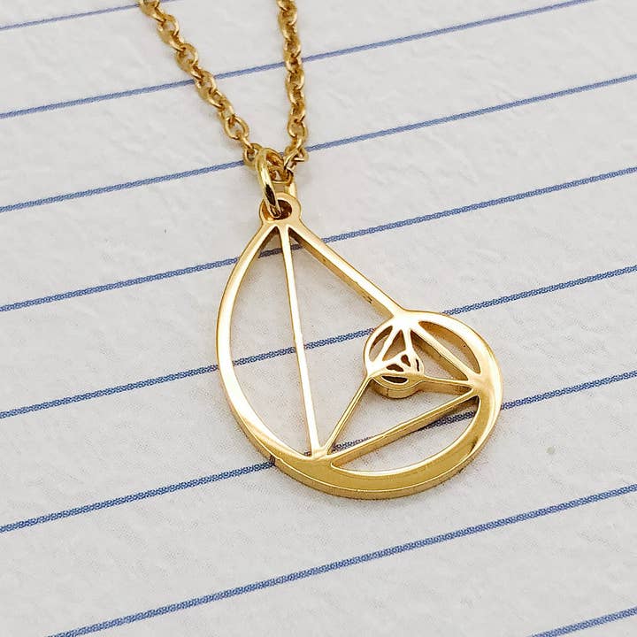 Ad Astra Boutique - Wholesale Pendant/Charm Necklace - Golden Ratio Math Necklace4