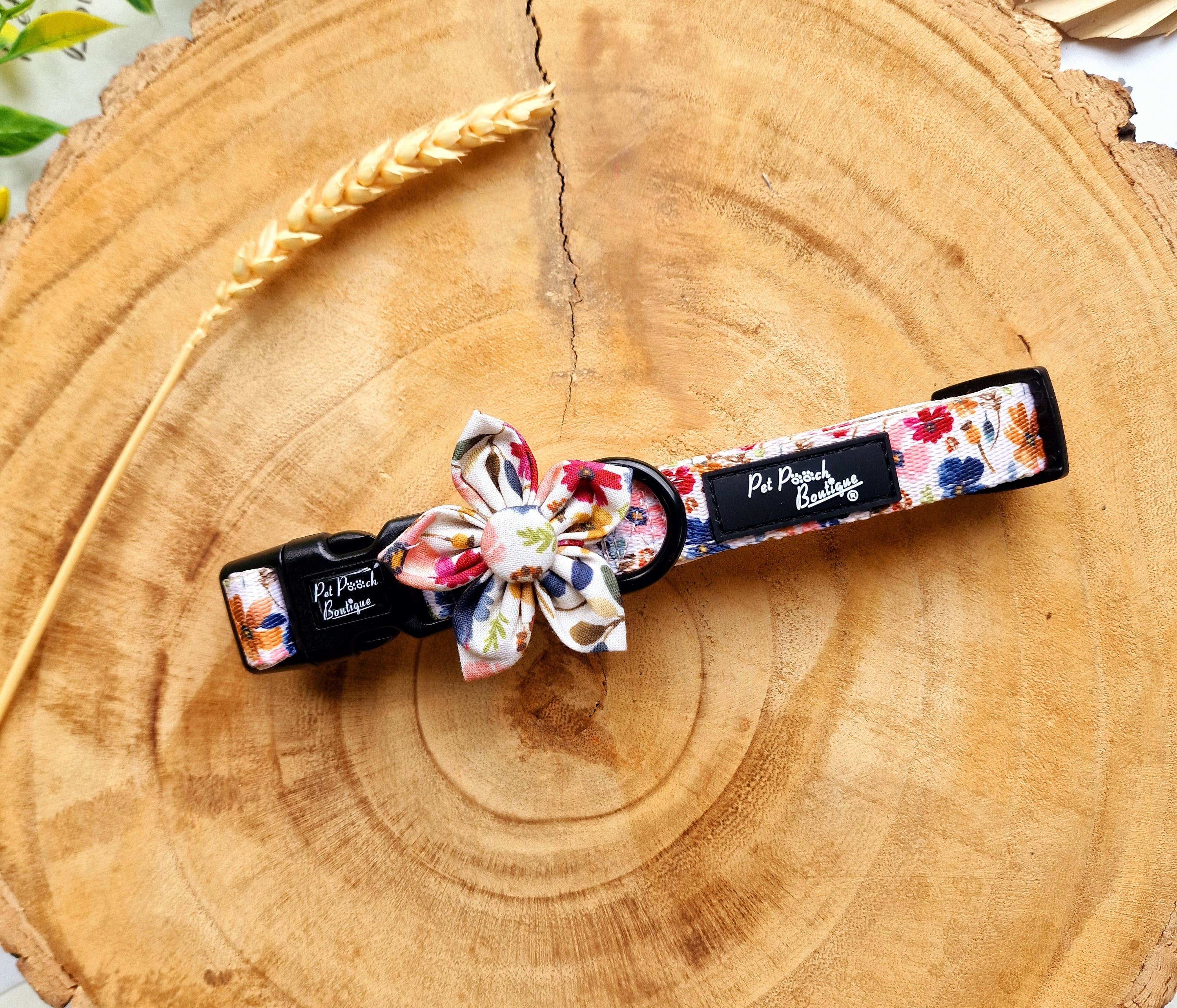 Pet Pooch Boutique - Wholesale Pet Collar - Dog - Little Enchanted Meadows Floral Dog Collar/Opt Accessory5