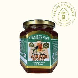 Evithi.com – wholesale Honey – Fewster's Farm Jarrah Honey TA 20+ - 500 g - Case of 61