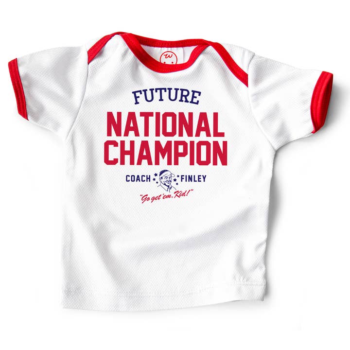 Wry Baby - Wholesale T-Shirt - Baby - Coach Finley Predicts | Baby Clothing Gift for Sports Fans13