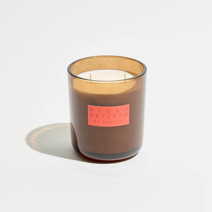 P.F. Candle Co. - Wholesale Jar/Filled Candle - Plush Vetiver– HI-FI Candle