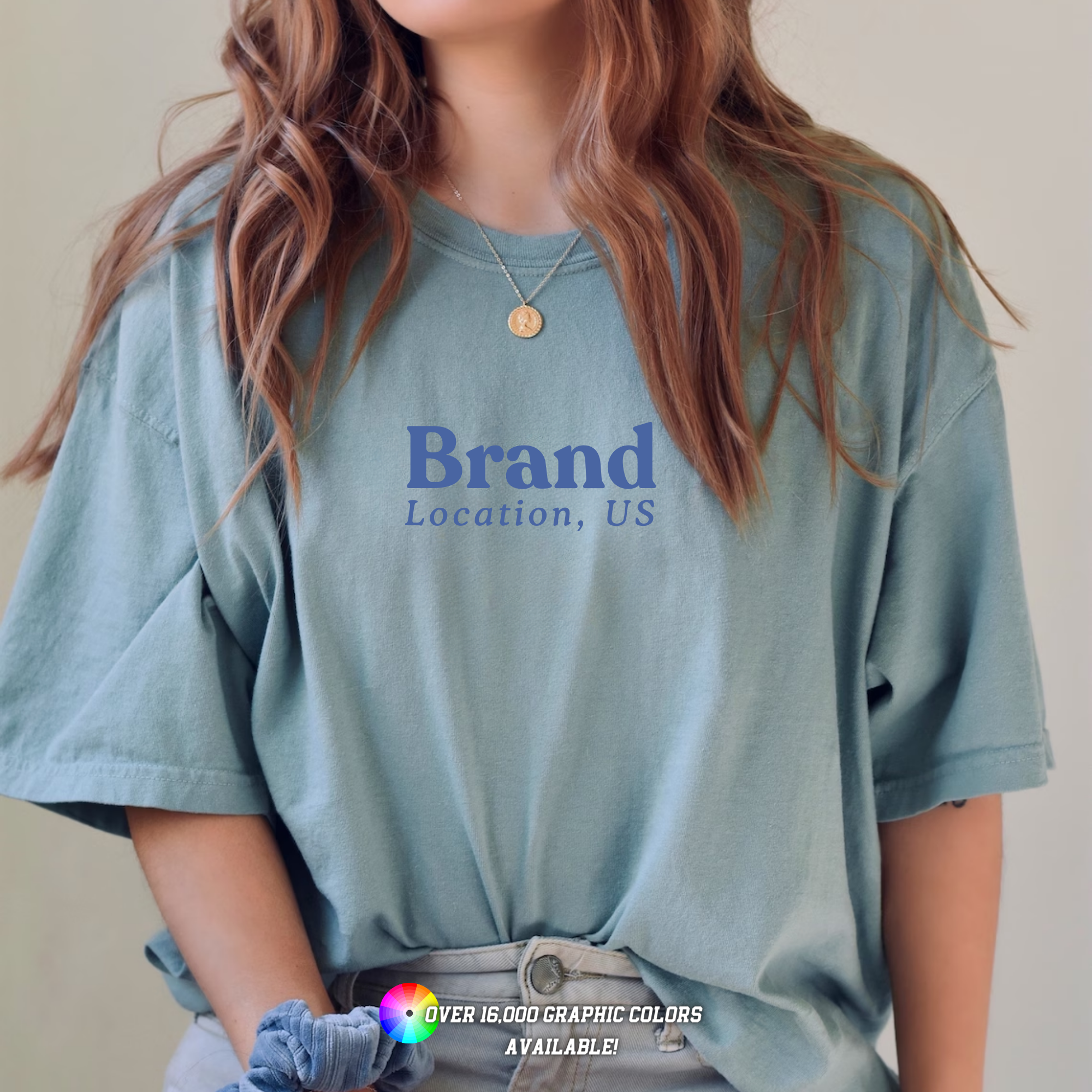 Faith & Life Christian Brands - Vente T-shirt sérigraphié – unisexe - Haut de boutique logo ville État Comfort Colors vêtements personnalisés10