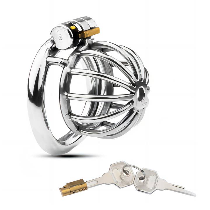 Playful Toy Wholesale - Wholesale Sex Toy - Stainless Steel Chastity Cock Cage4