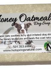 Hundeseife mit Honig für den Großhandel von Hot Springs Natural