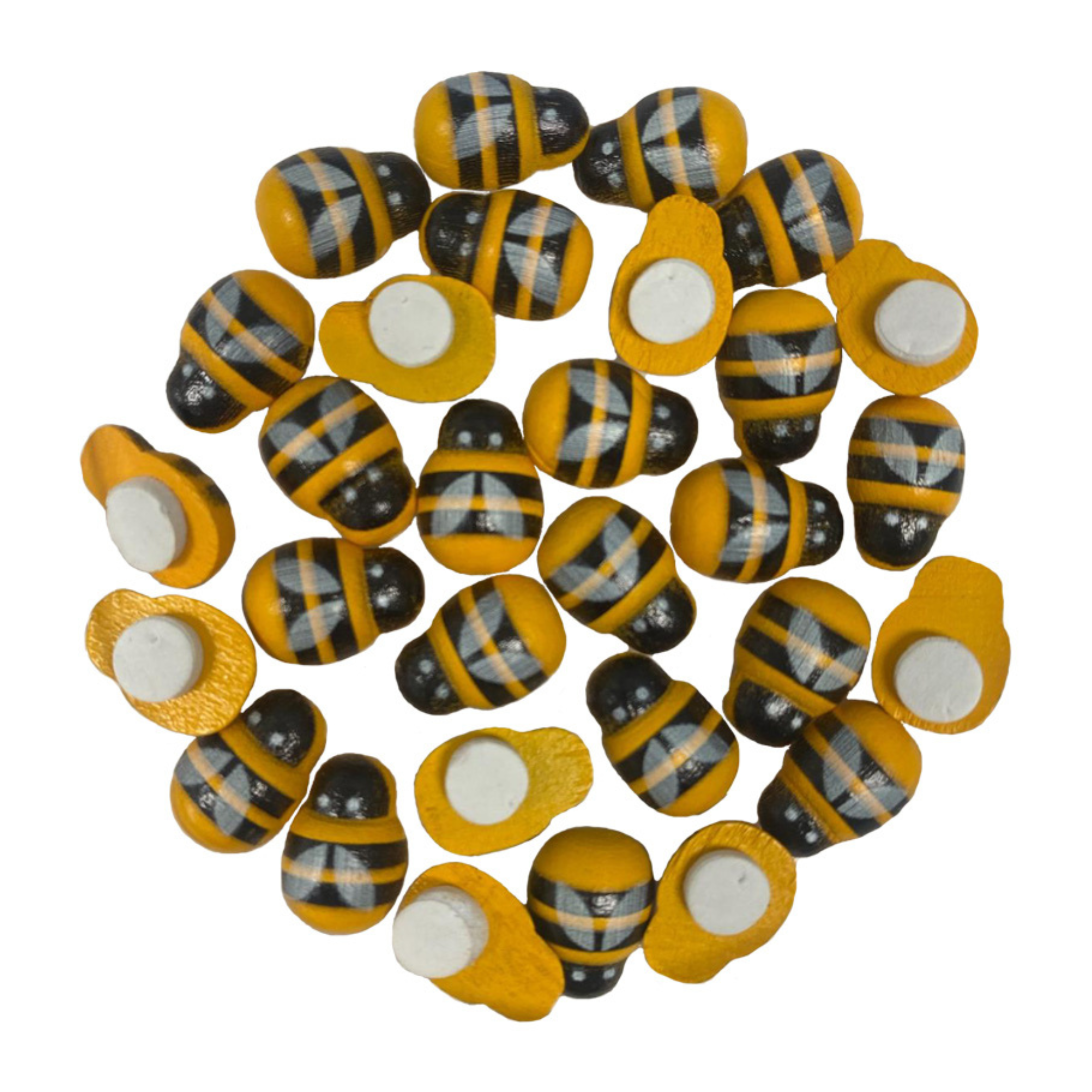 Angels Craft - Wholesale Craft Supplies - Tiny Wooden Bugs, 30-ct (2 options available)1