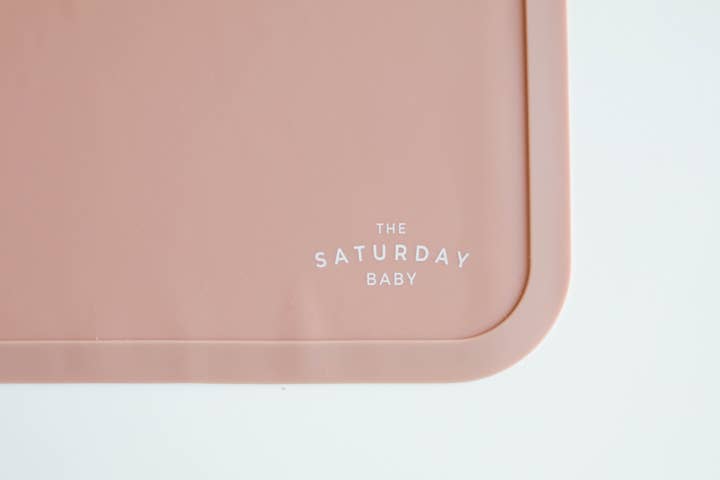 The Saturday Baby - Wholesale Placemat - Silicone Placemat1
