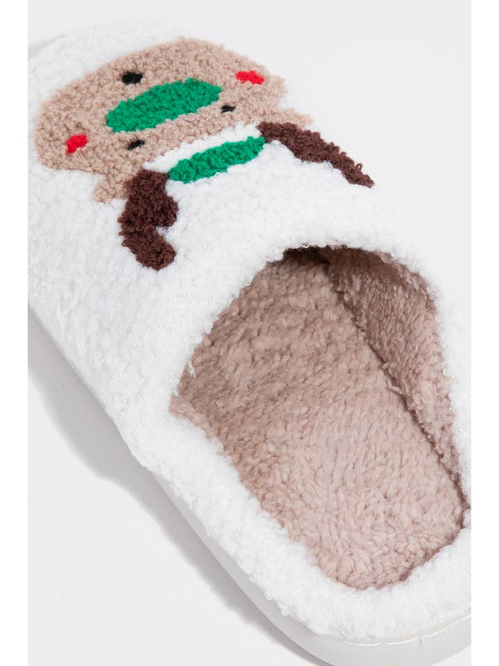 Collections by Fame Accessories - Venta al por mayor Zapatillas para casa - Mujer - Zapatillas de Navidad con renos