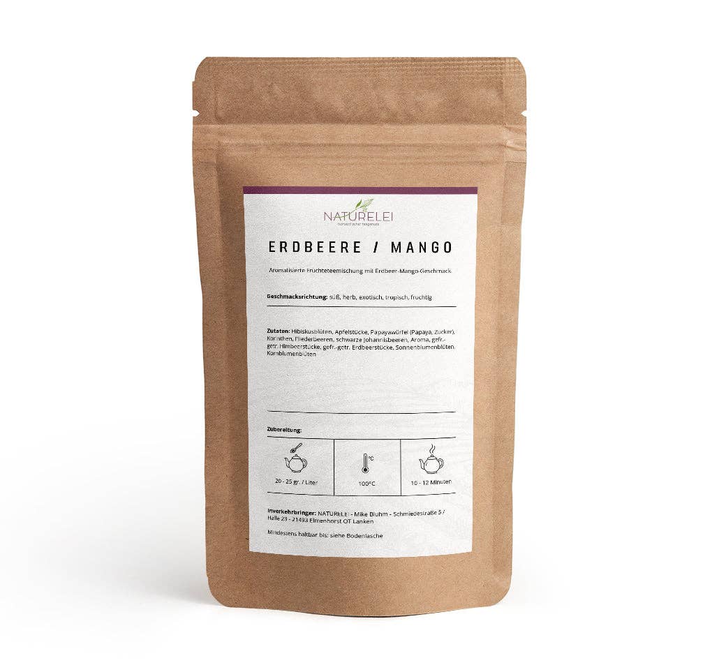 Naturelei - Wholesale Loose Tea - Strawberry / Mango2