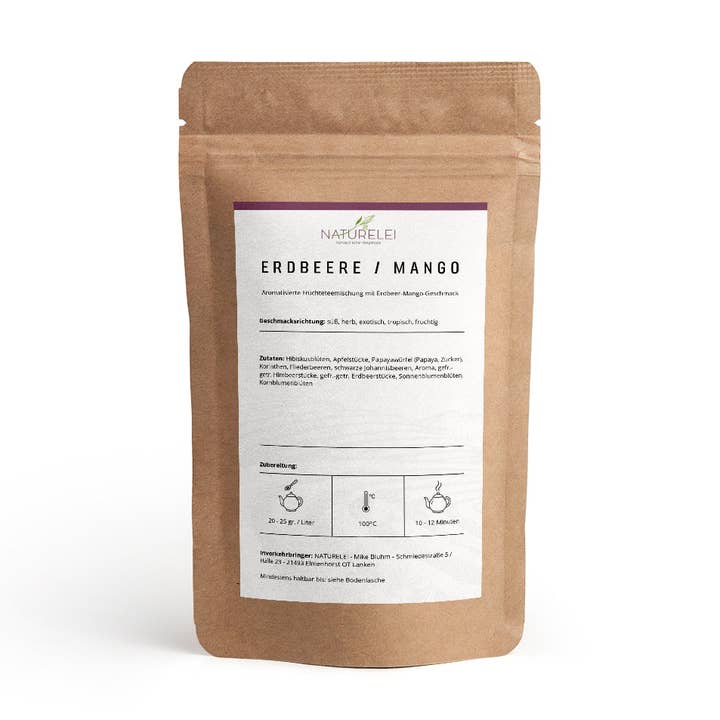 Naturelei - Wholesale Loose Tea - Strawberry / Mango2