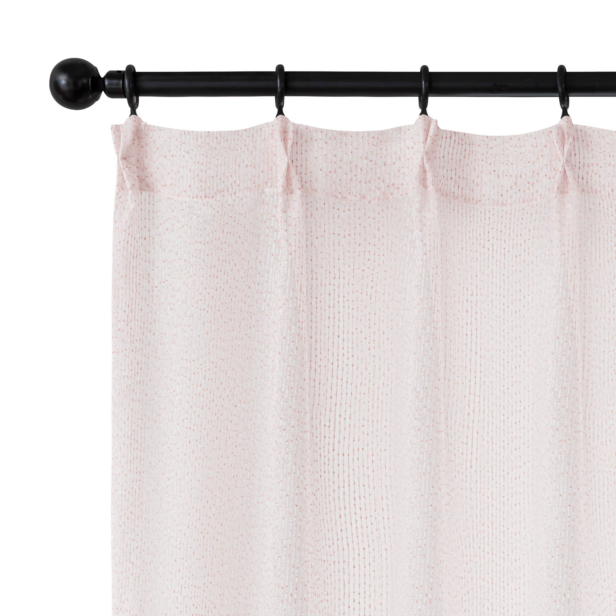 Awesome Home – wholesale Gardin – Enkel gardinpanel med nypveck med krokar och ringar17