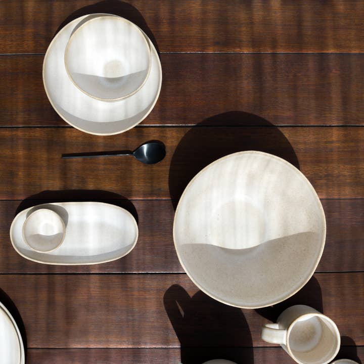 Egg Back Home - Wholesale Dinnerware Set - Sand Storm Set 16 Pieces15