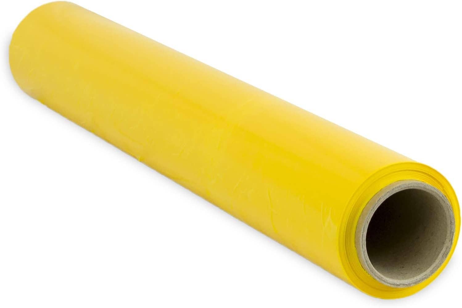 MEDEL OFFICE - Wholesale Cellophane Bag - Yellow Stretch Film 50cm x 300m for Industrial Packaging0