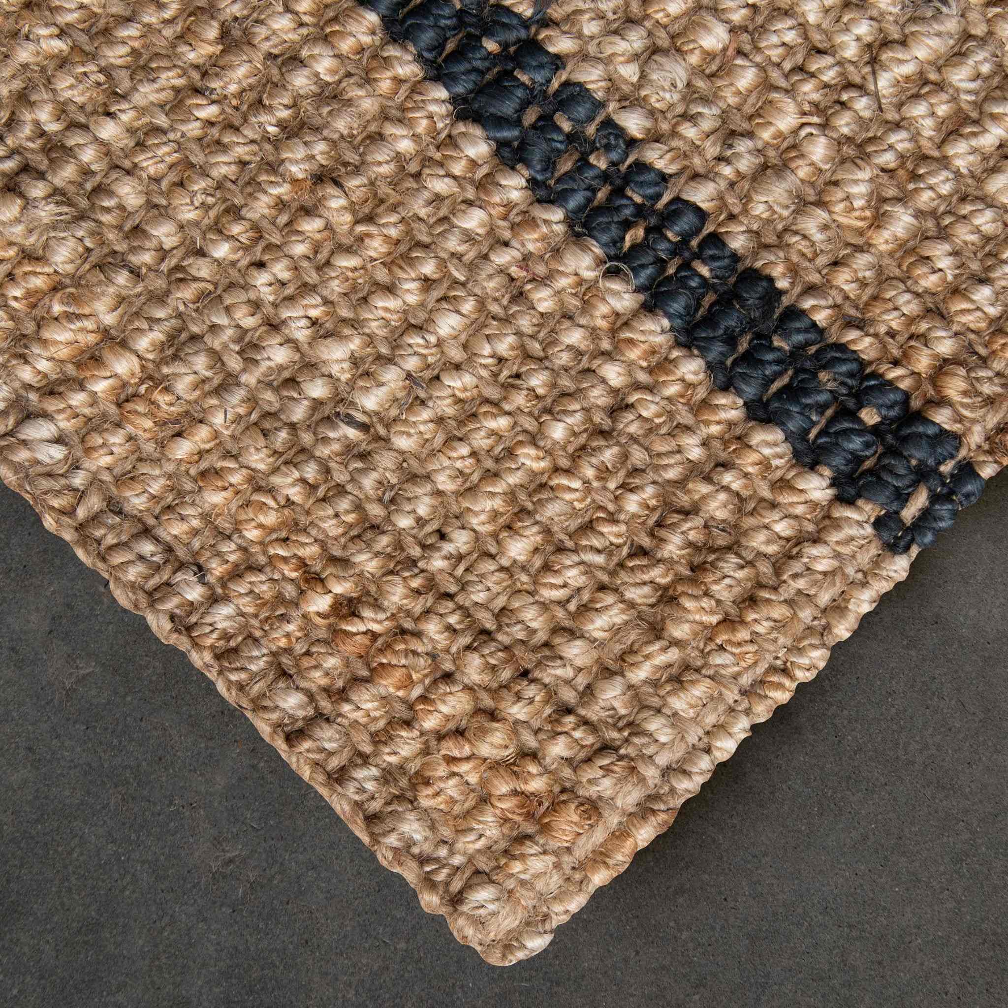 North Avalon - Wholesale Runner Rug - Bailey | Stripe Jute Bouclé Runner4