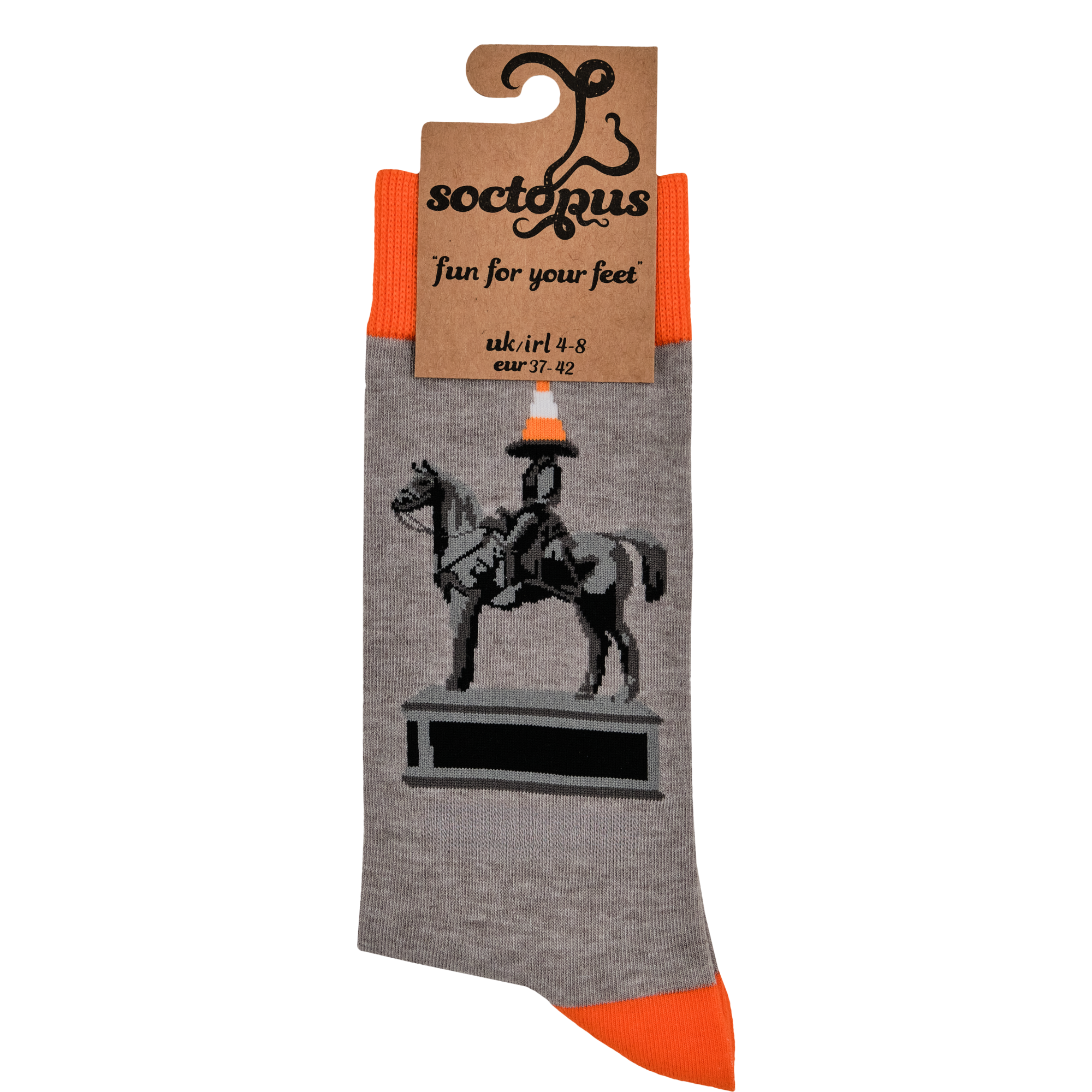 GREY Cone Head Socks for wholesale on Faire2