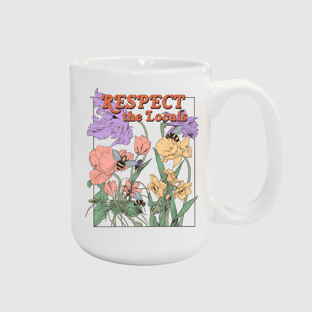 The Locals - Wholesale Coffee Mug - Respect the Locals Mug0