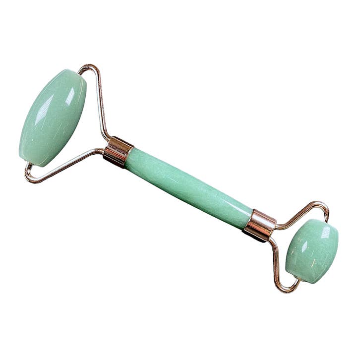 Foliesbijoux – wholesale Face/beauty roller – Anti-Imperfection Green Aventurine Massage Roller
