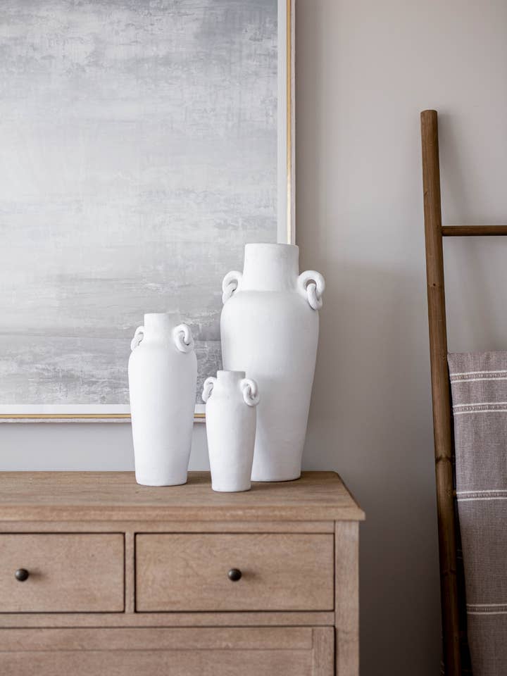 Santorini Urn Link Vase Medium for wholesale by Luxe B Co