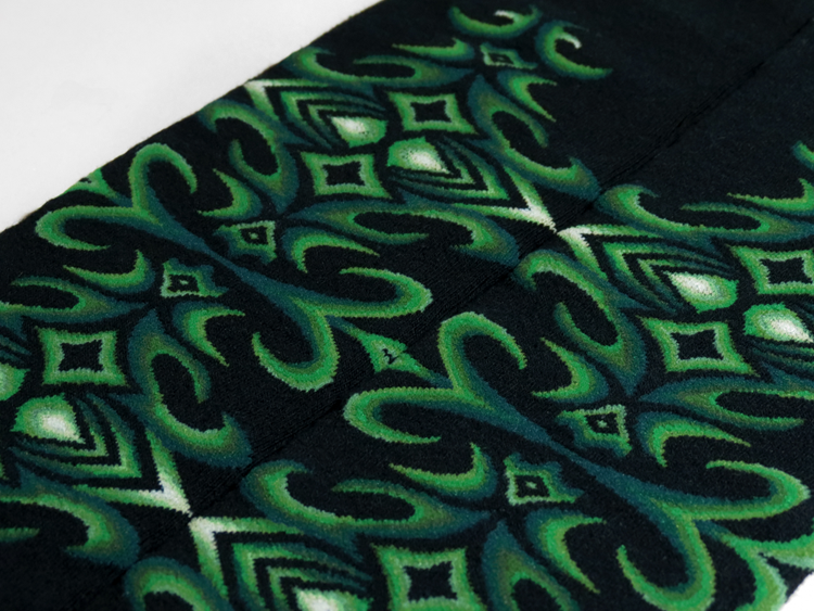 JHJ International Company Limited – Großhandel Socken – Herren – Tattoos - Tribal Motion Grün6