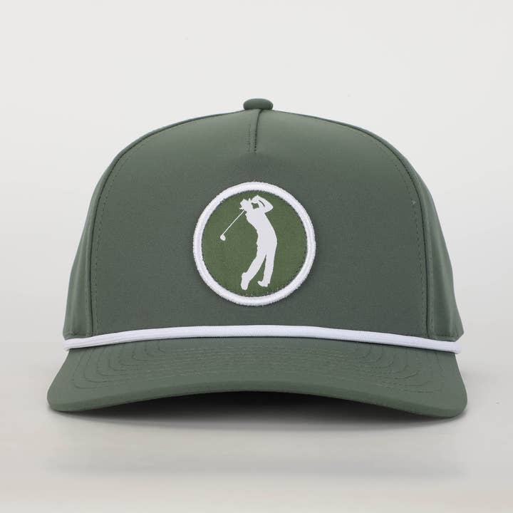 Circle Golfer Roped Hat for wholesale by Cowboy Country Club