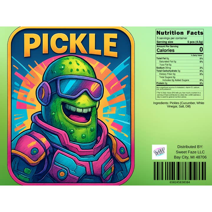 Sweet Faze LLC - Wholesale Crisps - Freeze Dried Pickles | Original - Wholesale1