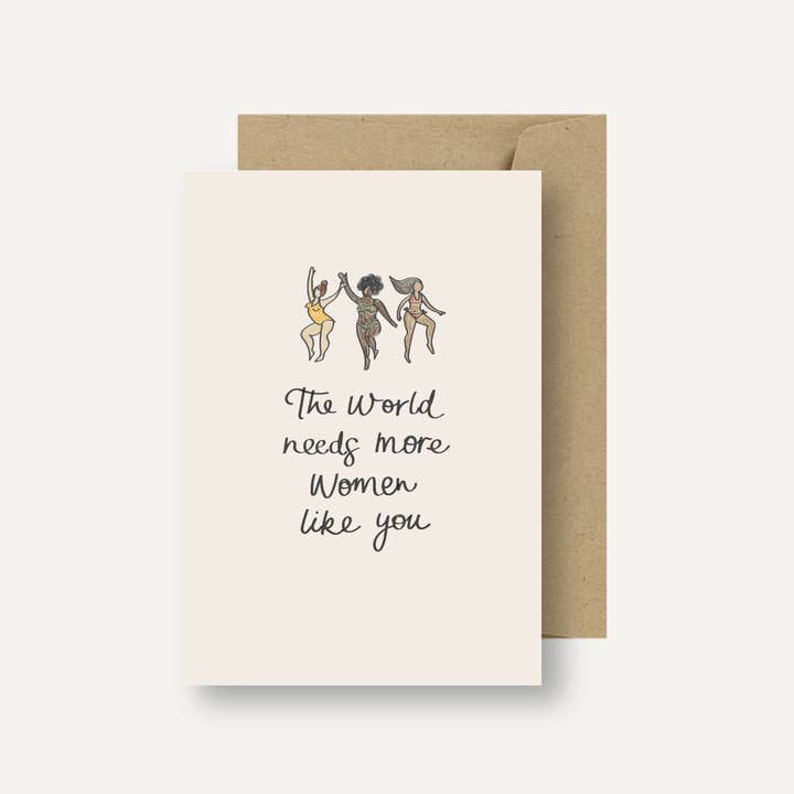 treasureinventory - Wholesale Congratulations card - More Women Like You // 4 Pk of Cards