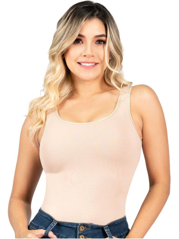 Lingerie Mart - Wholesale Tank top – Women′s - SONRYSE BDBA - 001 One Piece Tank Top Compression External5