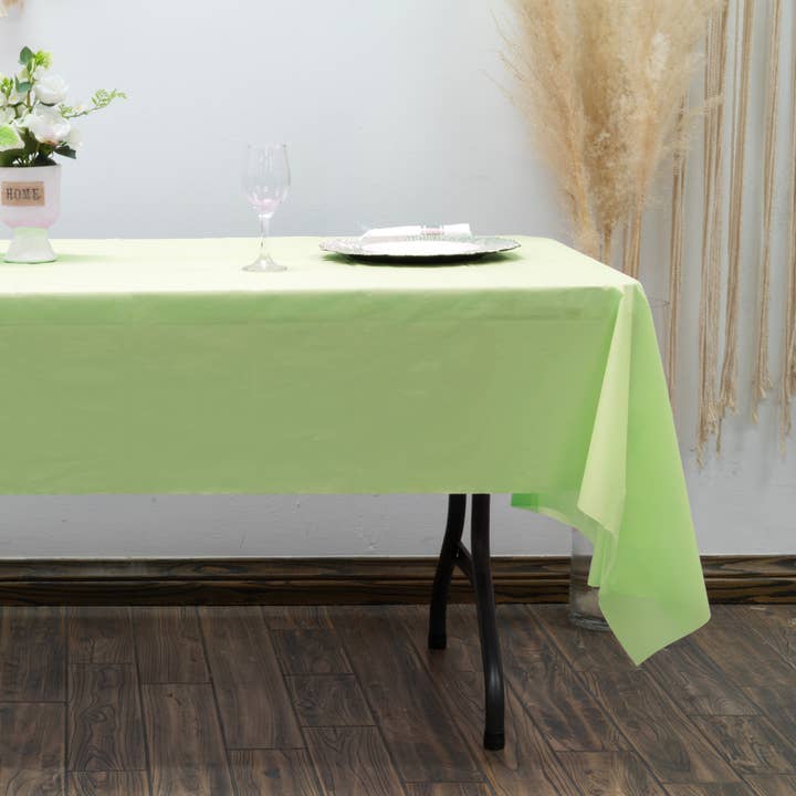 Plastic Table Cover Roll 40" x 100ft - Apple Green for wholesale on Faire4