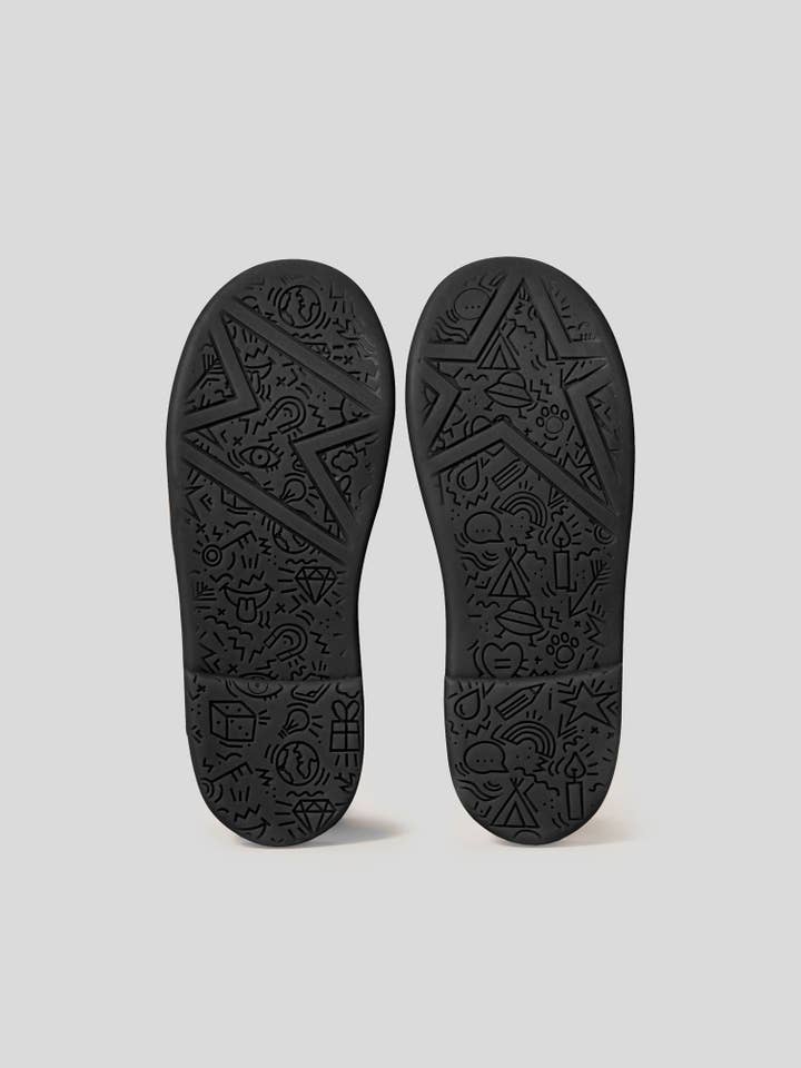 Astro Junior Kids' Shoe Black with Black Sole for wholesale on Faire2