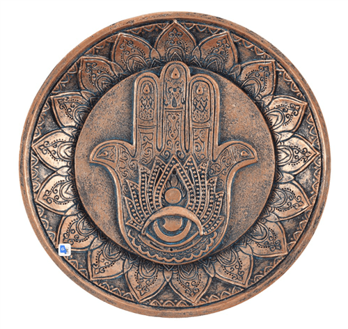 Green Tree – Engroshandel Røgelsesholder – Hånd af Hamsa røgelsesholder plade0