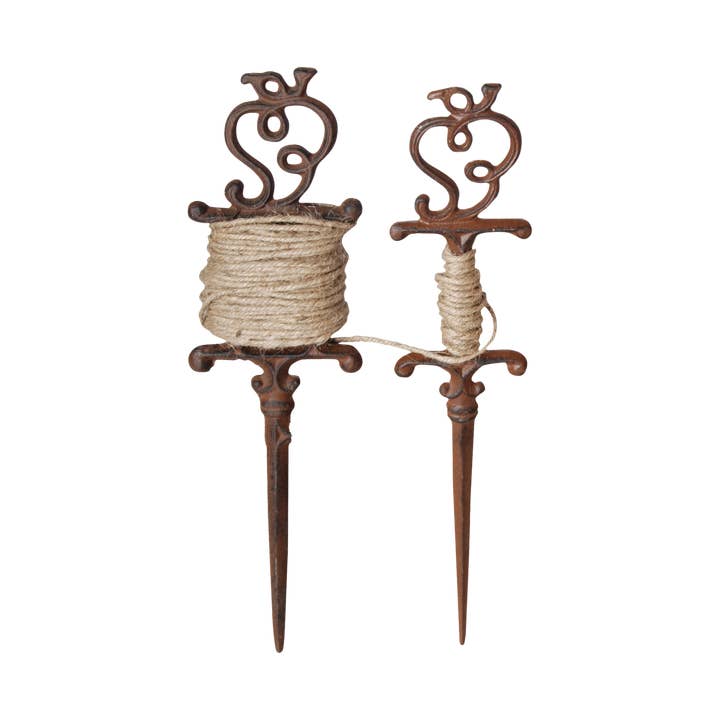 Garden Line, Cast Iron/Twine for wholesale by Esschert Design USA