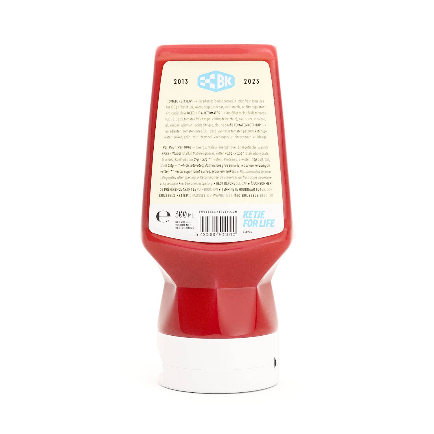 Brussels Ketjep – wholesale Ketchup – Brussels Ketjep Sauce 300 ml6