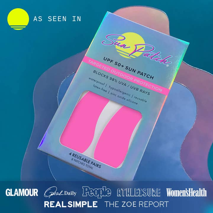 Sun Patch - Wholesale Sunscreen - Under-Eye Sunscreen Patches Neon Pink4