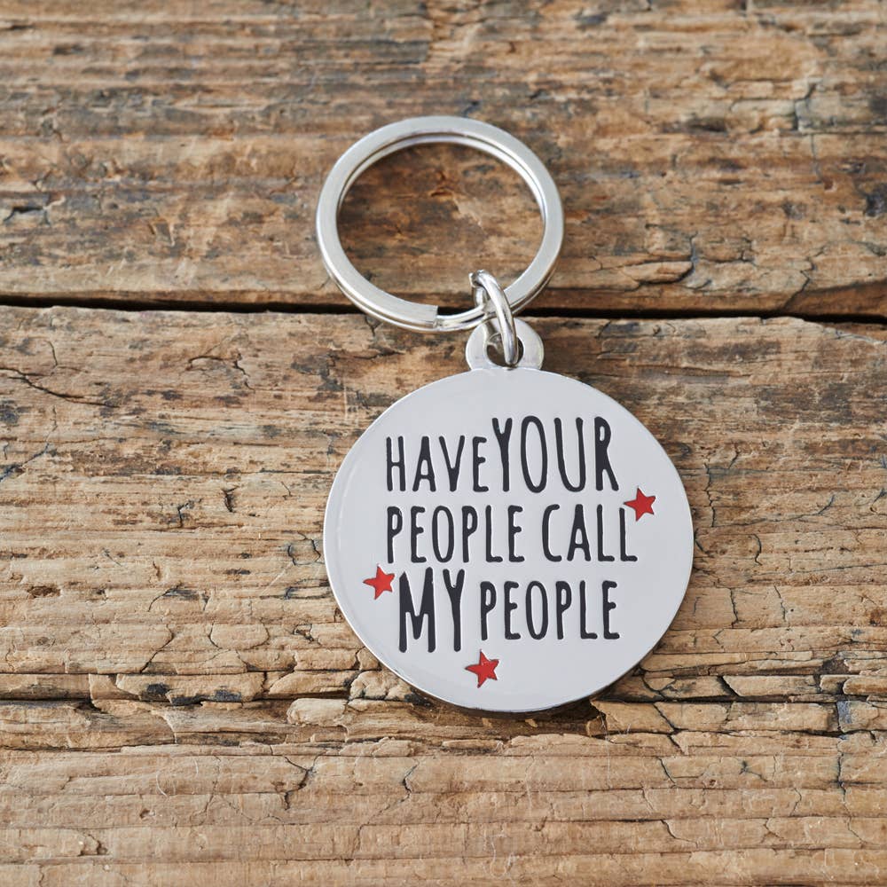 Sweet William Designs – Großhandel Haustiermarke – Katze/Hund – Namensschild für Hunde — „Lass deine Leute meine Leute anrufen“2