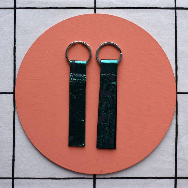 Jemma Marston - Wholesale Keychain - Women's - Hand Painted Leather Keyrings7