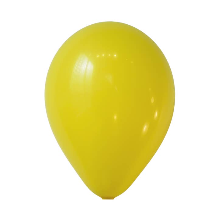 15-ct Retail-Ready Bags - 11" Standard Yellow Latex Balloons by Gayla for wholesale by Creative Balloons Manufacturing