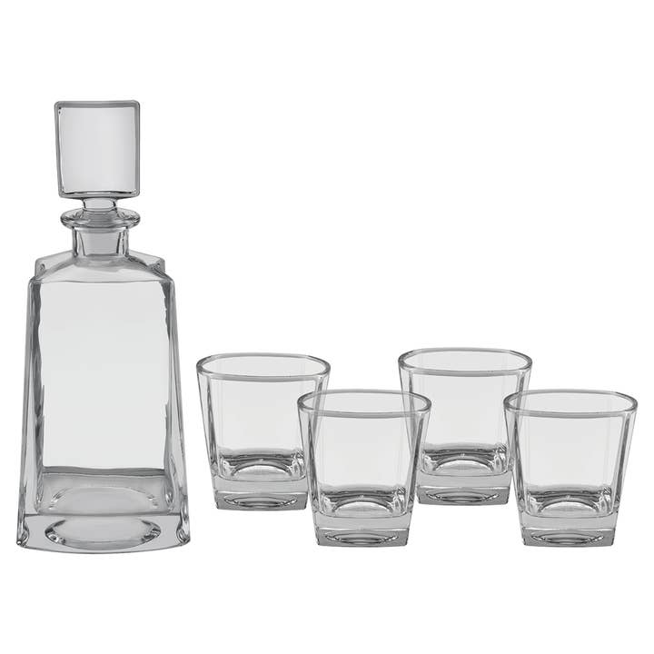 9th Letter Press - Wholesale Decanter - Custom Etched Tequila Decanter Gift Set2