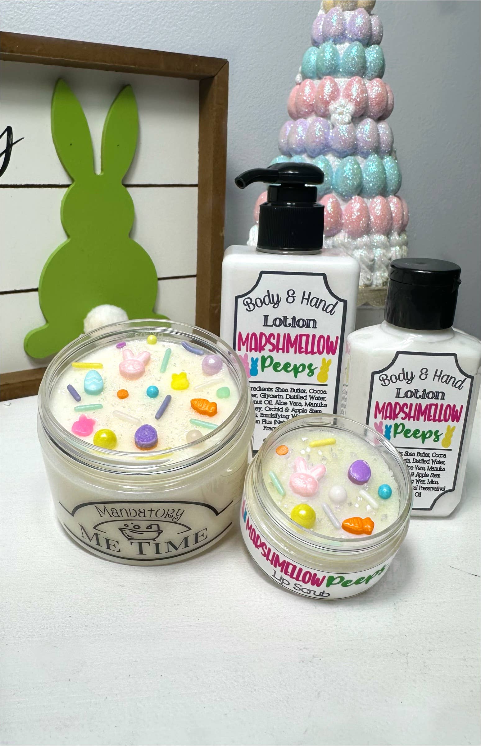 Mandatory Me Time - Wholesale Hand & Body Lotion - Marshmallow Peeps Hand & Body Lotion | Easter Seasonal 2
