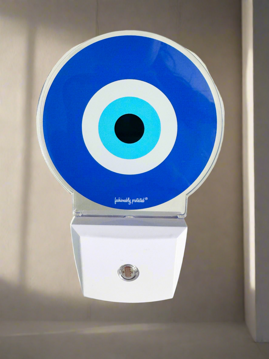 FRESHALAMODE / fashionably protected – wholesale Night light – Evil Eye Glow Sensor Plug In Light14